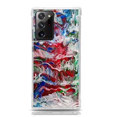 Abstract Waves Samsung Galaxy Note 20 Ultra Tpu Uv Case by kaleidomarblingart