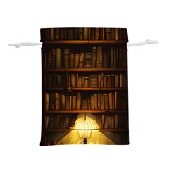 Books Library Lightweight Drawstring Pouch (s) by uniart180623