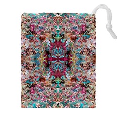 Blended Arabesque Drawstring Pouch (4xl) by kaleidomarblingart