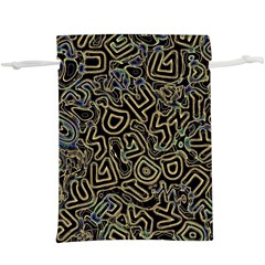 Pattern Abstract Runes Graphic Lightweight Drawstring Pouch (xl) by pakminggu