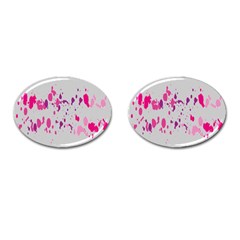 Blot-02 Cufflinks (oval) by nateshop