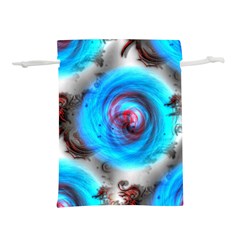 Abstract-kaleidoscope-pattern Lightweight Drawstring Pouch (l) by Bedest