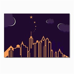 Skyscraper Town Urban Towers Postcards 5  X 7  (pkg Of 10) by pakminggu