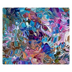 Smudged Premium Plush Fleece Blanket (small)