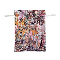 Pour Blend Smudged  Lightweight Drawstring Pouch (l) by kaleidomarblingart