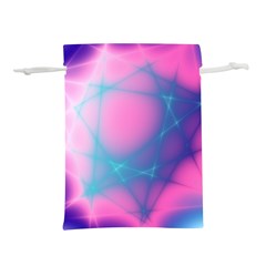 Geometry Abstract Pattern Hypercube Lightweight Drawstring Pouch (m) by Bangk1t