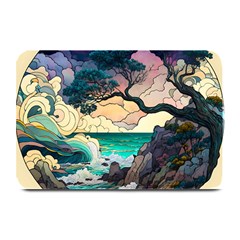 Tree Wave Ocean Plate Mats by Bangk1t