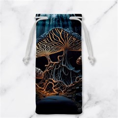 Forest Mushroom Wood Jewelry Bag by Bangk1t