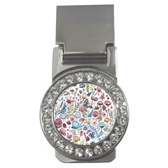 Mushroom Pattern Money Clips (cz)  by Valentinaart