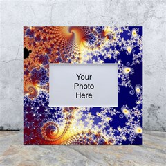 Psychedelic Colorful Abstract Trippy Fractal Mandelbrot Set White Box Photo Frame 4  X 6  by Bedest