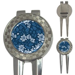 Pattern Flower Nature 3-in-1 Golf Divots by Bedest