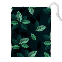 Foliage Drawstring Pouch (4xl) by HermanTelo