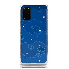 Sky Night Moon Clouds Crescent Samsung Galaxy S20plus 6 7 Inch Tpu Uv Case by Proyonanggan