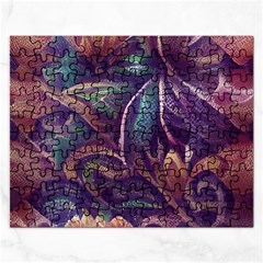 Abstract African Art Backdrop Rectangular Jigsaw Puzzl by Proyonanggan