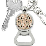 Pattern Seamless Bottle Opener Key Chain Front