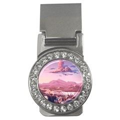 Aesthetic Landscape Vintage Cartoon Money Clips (cz)  by Sarkoni
