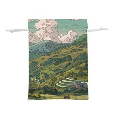 Anime Scenery Drawing Sky Landscape Cloud Cartoon Lightweight Drawstring Pouch (m) by Sarkoni