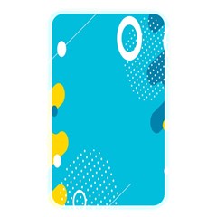 Blue Yellow Abstraction, Creative Backgroun Memory Card Reader (rectangular) by nateshop