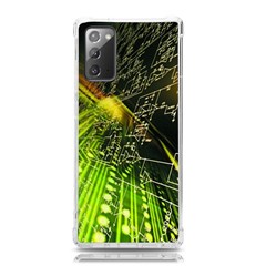 Machine Technology Circuit Electronic Computer Technics Detail Psychedelic Abstract Pattern Samsung Galaxy Note 20 Tpu Uv Case by Sarkoni