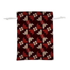 Oriental Dragon Motif Pattern Lightweight Drawstring Pouch (m) by Sarkoni