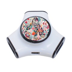 Cottagecore 3-port Usb Hub by Valentinaart