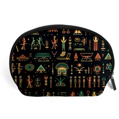 Hieroglyphs Space Accessory Pouch (large) by Ndabl3x