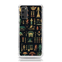 Hieroglyphs Space Samsung Galaxy S20 6 2 Inch Tpu Uv Case by Ndabl3x