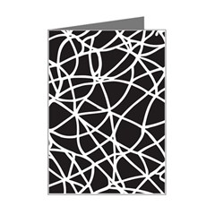 Interconnectedness Mini Greeting Card by Sobalvarro