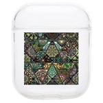 Digital Art Triangle Pattern Texture Mosaic AirPods 1/2 Case Front