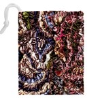 Melting stitches Drawstring Pouch (4XL) Back