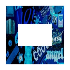 Really Cool Blue, Unique Blue White Box Photo Frame 4  X 6  by nateshop