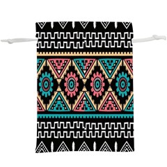 Aztec Wallpaper Lightweight Drawstring Pouch (xl) by nateshop