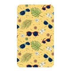 Seamless Pattern Of Sunglasses Tropical Leaves And Flower Memory Card Reader (rectangular) by Grandong