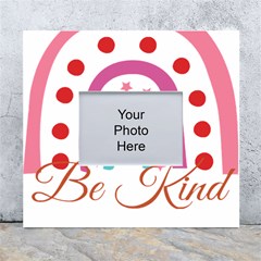 Be Kind T- Shirt Be Kind T- Shirt Yoga Reflexion Pose T- Shirtyoga Reflexion Pose T- Shirt White Wall Photo Frame 5  X 7  by hizuto
