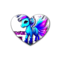 Pinkie Pie  Rubber Coaster (heart) by Internationalstore