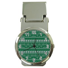 Christmas Knit Digital Money Clip Watches by Mariart
