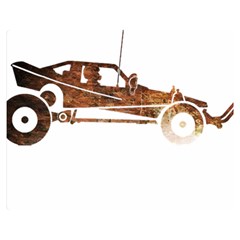 Vintage Rc Cars T- Shirt Vintage Modelcar Classic Rc Buggy Racing Cars Addict T- Shirt Premium Plush Fleece Blanket (medium) by ZUXUMI