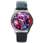 Fantasy Arts  Round Metal Watch Front