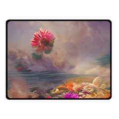 Floral Blossoms  Fleece Blanket (small) by Internationalstore