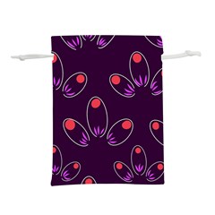 Petal Dot Seamless Pattern Lightweight Drawstring Pouch (s) by Pakjumat