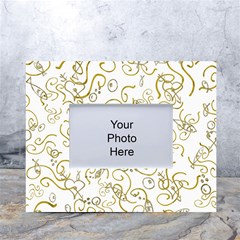 Fish Sea Ocean Algae Underwater White Tabletop Photo Frame 4 x6  by Pakjumat