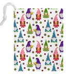 Gnomes Seamless Fantasy Pattern Drawstring Pouch (5XL) Back