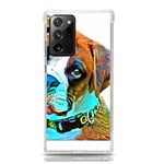 Boxer Dog Art T- Shirt Boxer Dog Art T- Shirt Samsung Galaxy Note 20 Ultra TPU UV Case Front