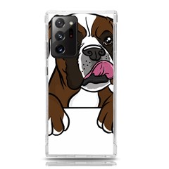 Boxer Dog T- Shirt Boxer T- Shirt Samsung Galaxy Note 20 Ultra Tpu Uv Case by JamesGoode