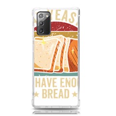 Bread Baking T- Shirt Funny Bread Baking Baker At Yeast We Have Enough Bread T- Shirt (1) Samsung Galaxy Note 20 Tpu Uv Case by JamesGoode
