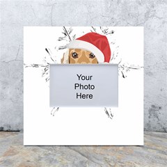 English Cocker Spaniel T- Shirt English Cocker Spaniel Merry Christmas T- Shirt White Box Photo Frame 4  X 6  by ZUXUMI