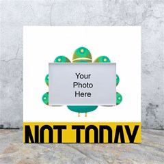 Peacock T-shirtnope Not Today Peacock 138 T-shirt White Box Photo Frame 4  X 6  by EnriqueJohnson