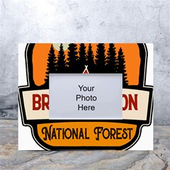 Bridger Teton T- Shirt Bridger Teton National Forest T- Shirt White Tabletop Photo Frame 4 x6  by JamesGoode