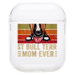 Bull Terrier T- Shirt Best Bull Terrier Moms Gift T- Shirt Airpods 1/2 Case by JamesGoode