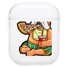 Bulldog Gifts T- Shirtbulldog Eating Pizza T- Shirt Airpods 1/2 Case by JamesGoode